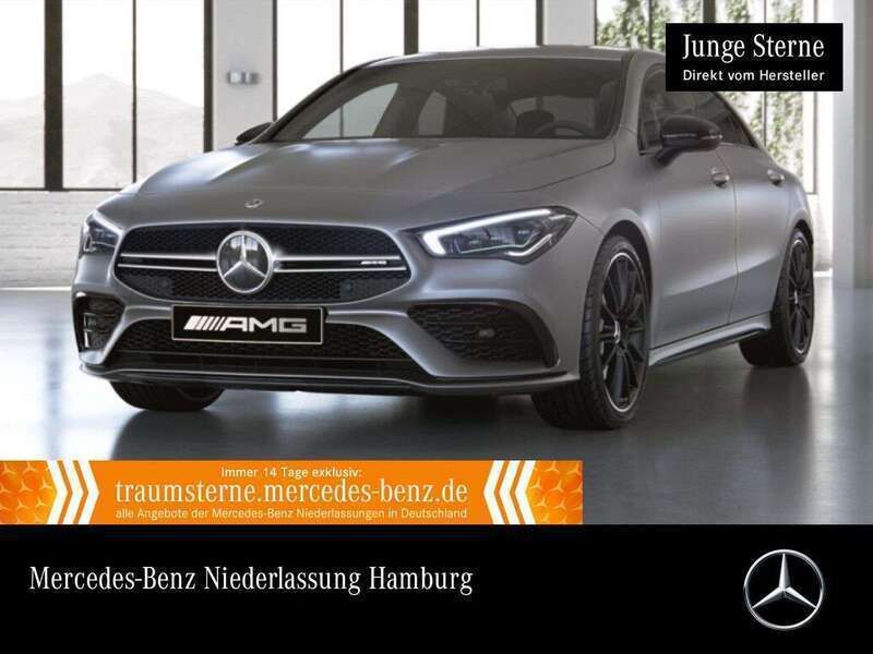 Grau Gebraucht 2023 Mercedes CLA35 AMG AMG Limousine | 43.990 € (Guter Preis) - Bild 1/3