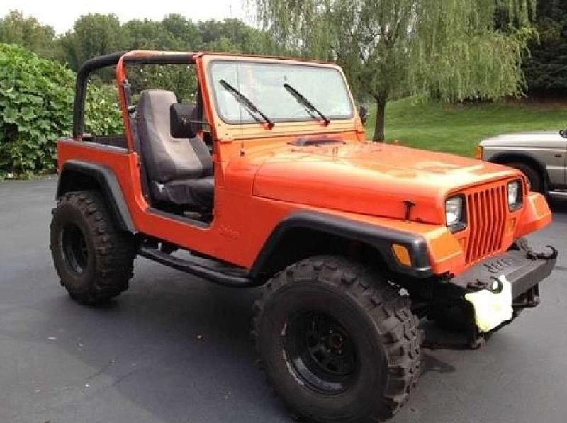 Orange Gebraucht 1993 Jeep Wrangler SUV | 10.700 € - Bild 1/1