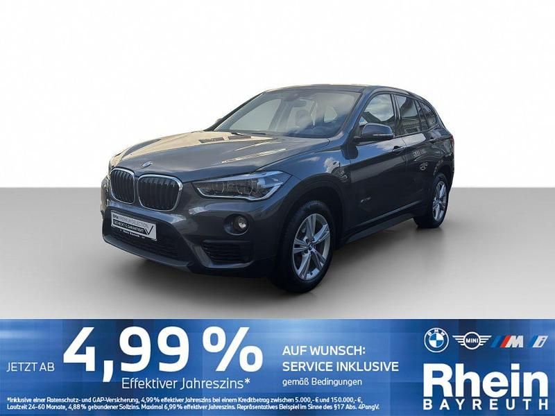 Grau Gebraucht 2018 BMW X1 Advantage SUV | 18.840 € (Teuer) - Bild 1/4