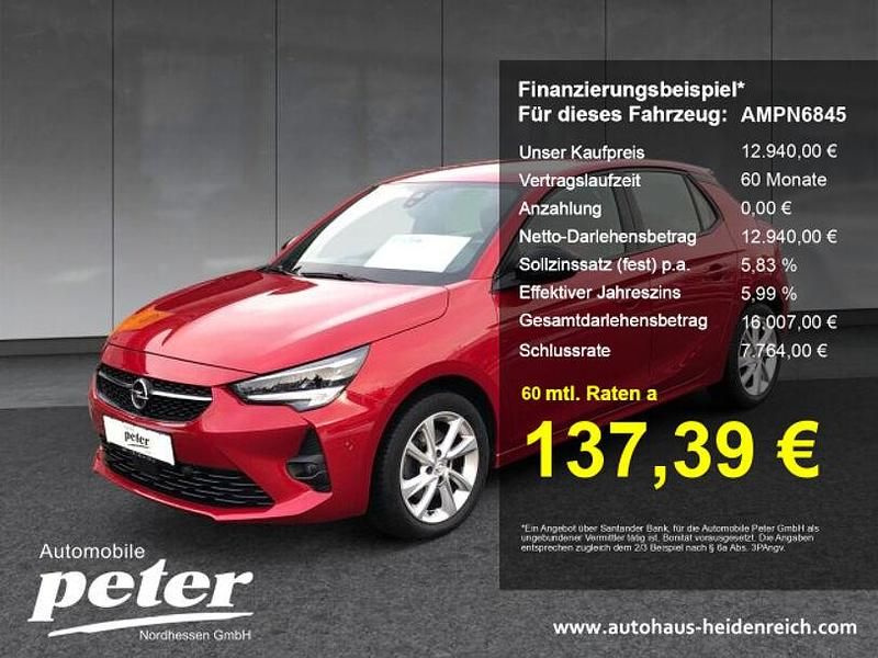 Gebraucht Opel Corsa GS Line 101 PS (74 kW) 2020 Rot Limousine