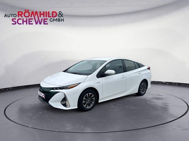 Schneeweiß Gebraucht 2017 Toyota Prius Plug-in Hybrid Comfort Kleinwagen | 19.750 € (Fairer Preis) - Bild 1/4