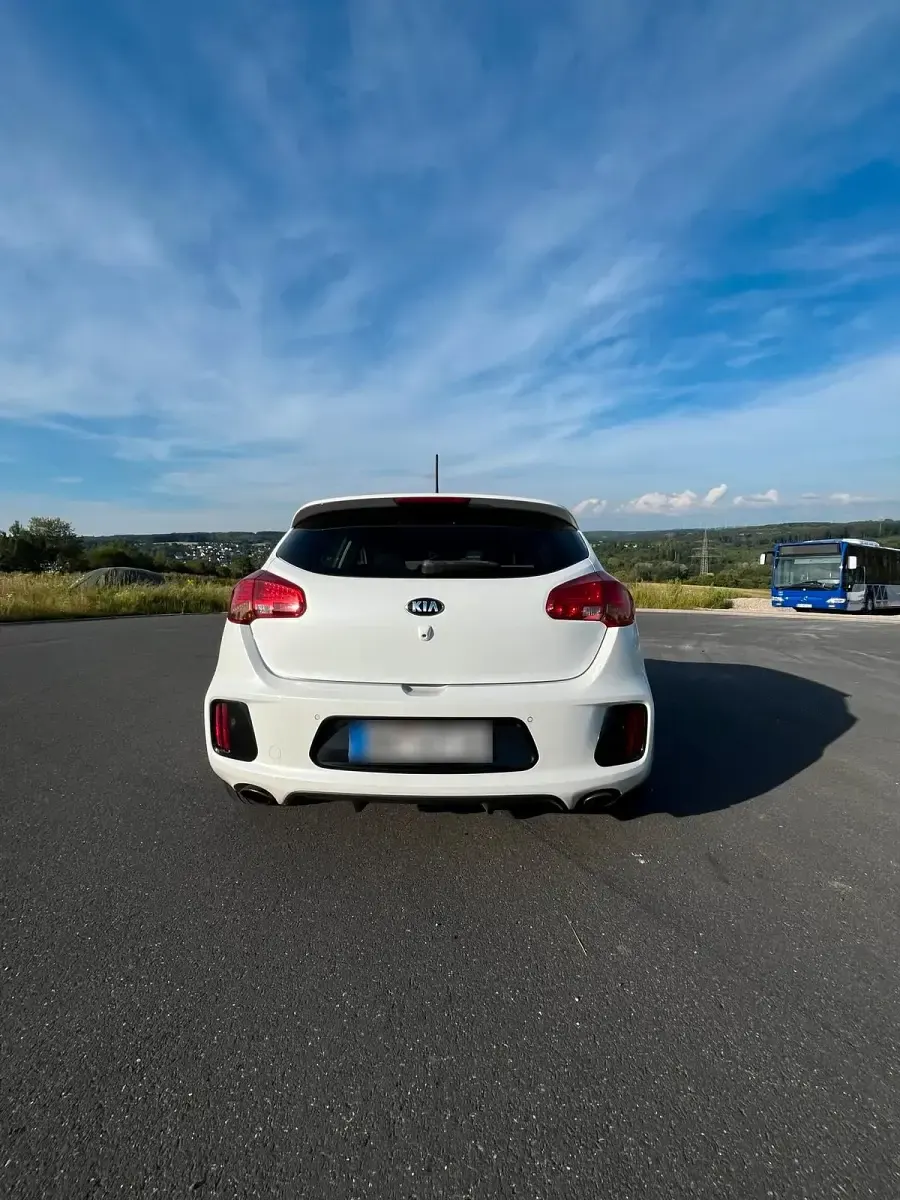 Gebraucht Kia Ceed GT-Track 204 PS (150 kW) 2014 Weiß Kleinwagen