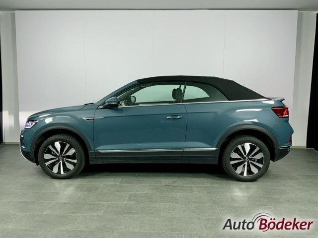 Gebraucht VW T-Roc Cabriolet Move 150 PS (110 kW) 2024 Petroleum blue Cabrio