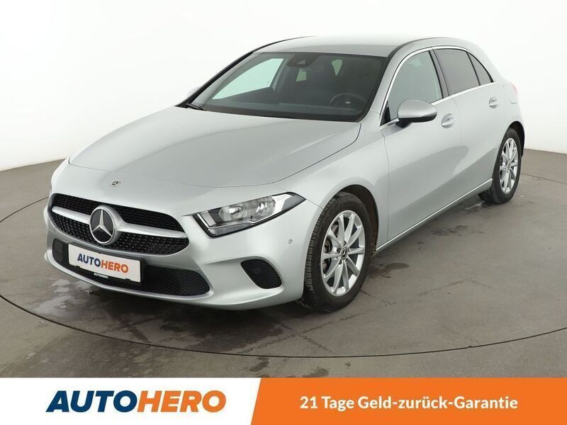 Silber Gebraucht 2021 Mercedes A180 Progressive Limousine | 22.180 € (Superpreis) - Bild 1/3