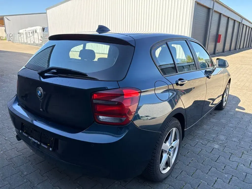 Gebraucht BMW 116 Efficient Dynamics 116 PS (85 kW) 2012 Blau Kleinwagen