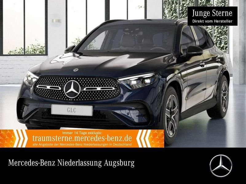 Blau Gebraucht 2023 Mercedes GLC400d AMG SUV | 56.890 € (Fairer Preis) - Bild 1/3