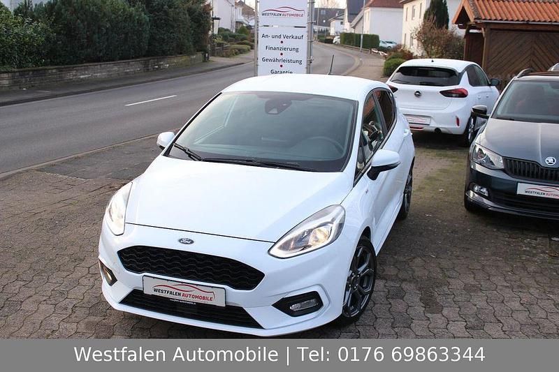 Gebraucht Ford Fiesta ST-Line 140 PS (102 kW) 2018 Weiß Kleinwagen