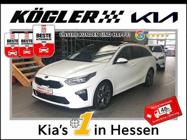 Weiß Gebraucht 2020 Kia Ceed Platinum Edition Limousine | 23.860 € (Teuer) - Bild 1/3