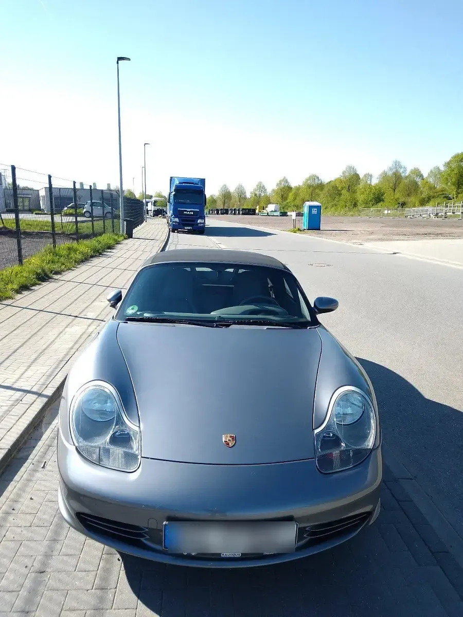 Gebraucht Porsche Boxster 227 PS (166 kW) 2004 Silber Cabrio