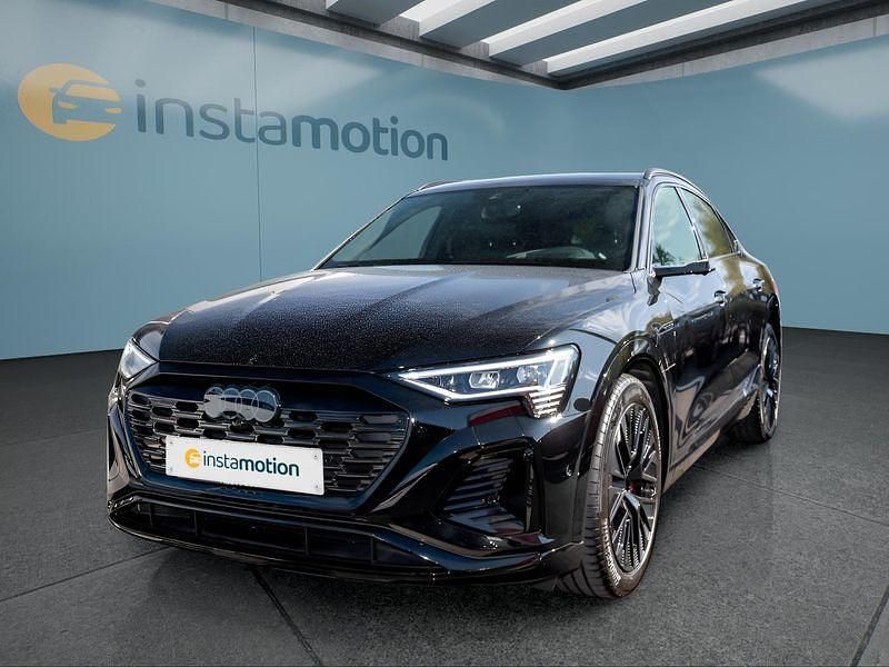 Schwarz Gebraucht 2023 Audi Q8 e-tron SUV | 63.549 € (Teuer) - Bild 1/4