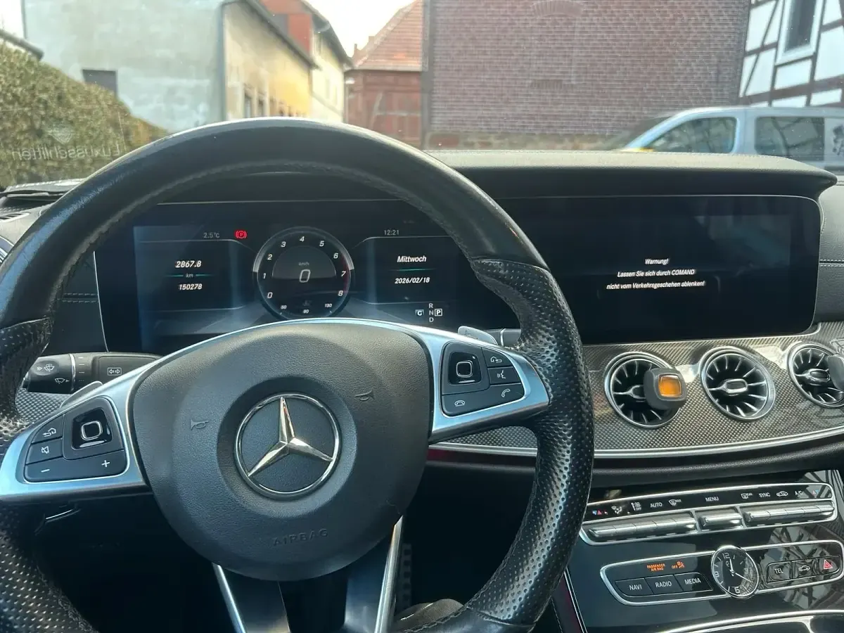 Gebraucht Mercedes E400 333 PS (244 kW) 2017 Schwarz Coupé