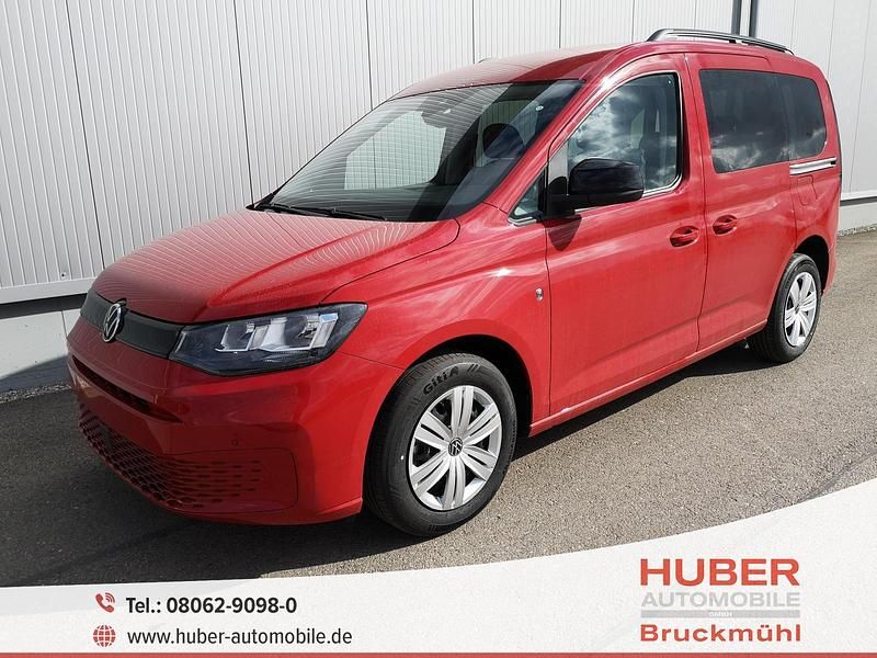 Neu VW Caddy Basis 122 PS (89 kW) 2025 Kirschrot Van / Kleinbus