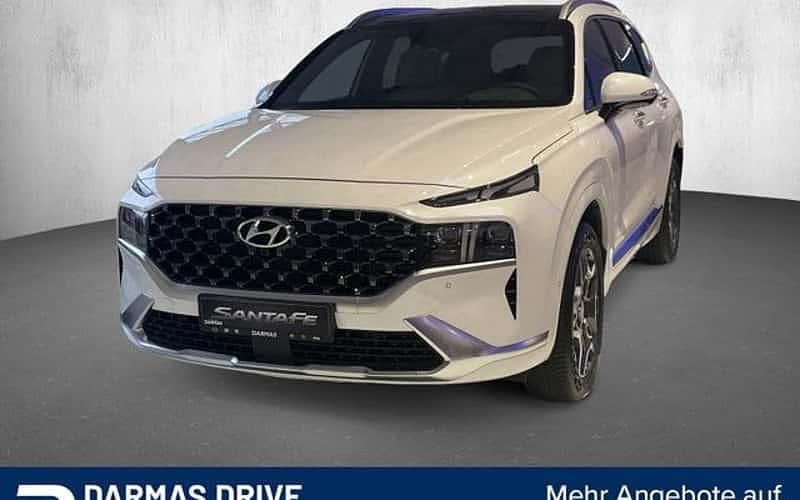 White cream Gebraucht 2024 Hyundai Santa Fe Signature SUV | 40.990 € (Guter Preis) - Bild 1/4