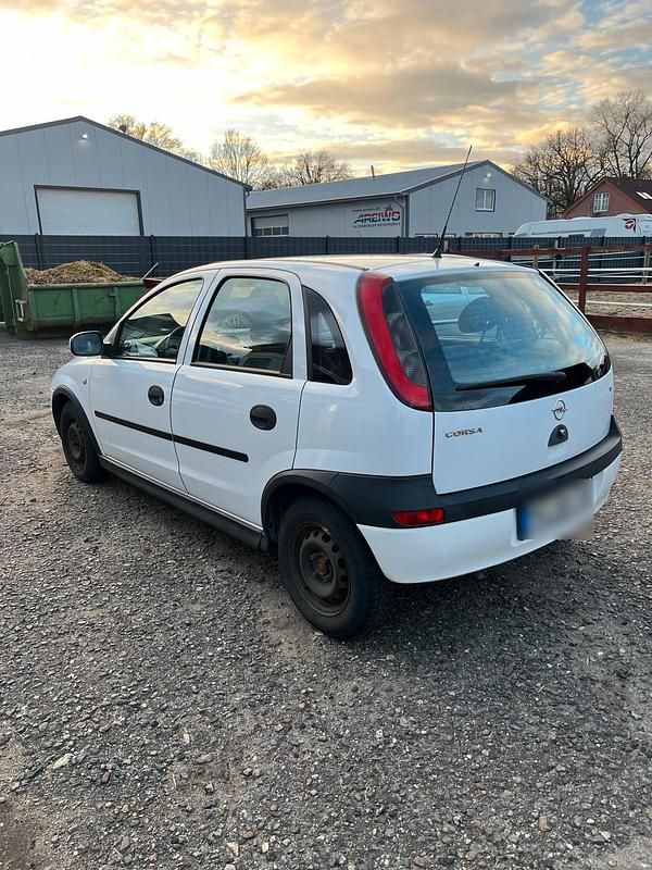 Gebraucht Opel Corsa 75 PS (55 kW) 2002 Weiß Kleinwagen