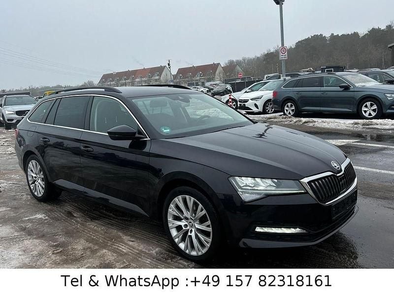 Gebraucht Skoda Superb 150 PS (110 kW) 2020 Schwarz Kombi