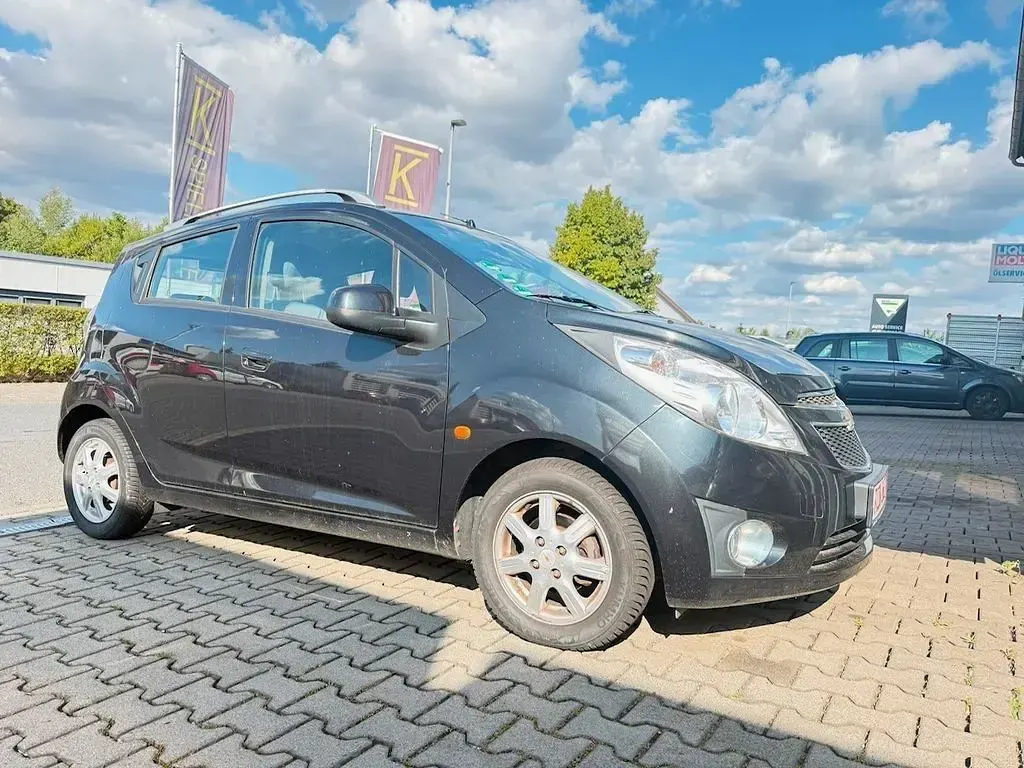 Gebraucht Chevrolet Spark LS 82 PS (60 kW) 2011 Schwarz Kleinwagen