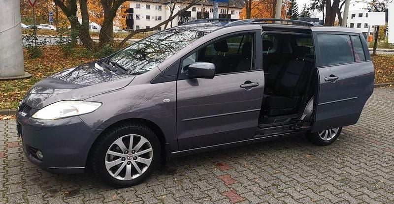 Grau Gebraucht 2008 Mazda 5 Van / Kleinbus | 2.999 € (Guter Preis) - Bild 1/4