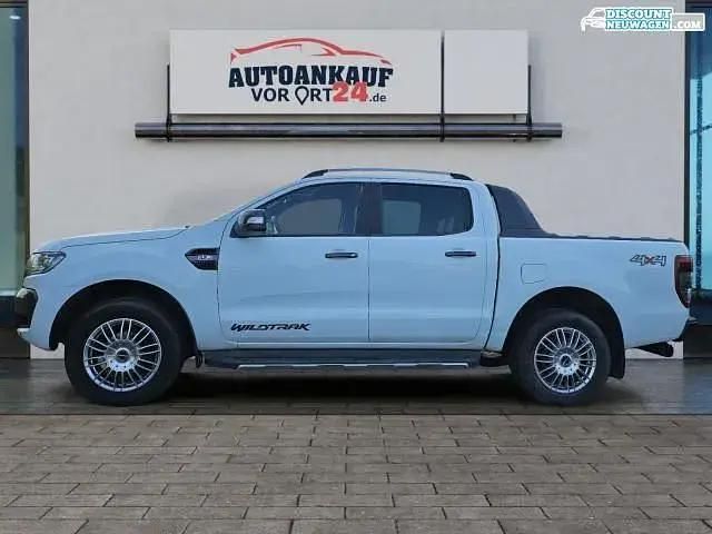 Weiß Gebraucht 2017 Ford Ranger Wildtrack Abholung | 22.480 € (Guter Preis) - Bild 1/3