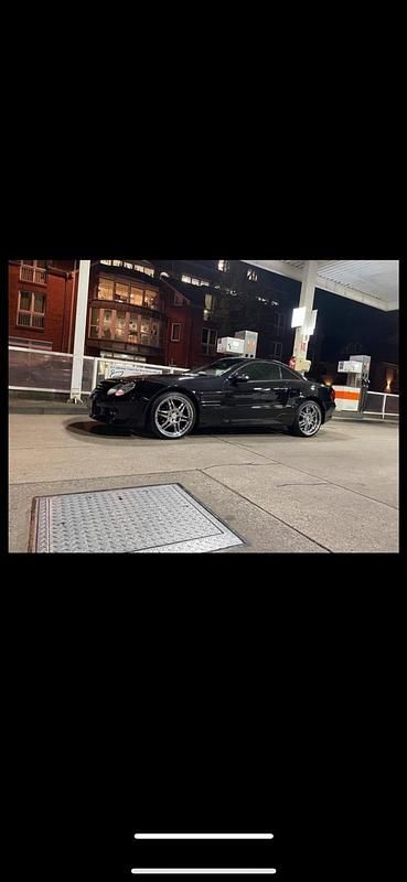 Gebraucht Mercedes SL350 245 PS (180 kW) 2003 Schwarz Cabrio