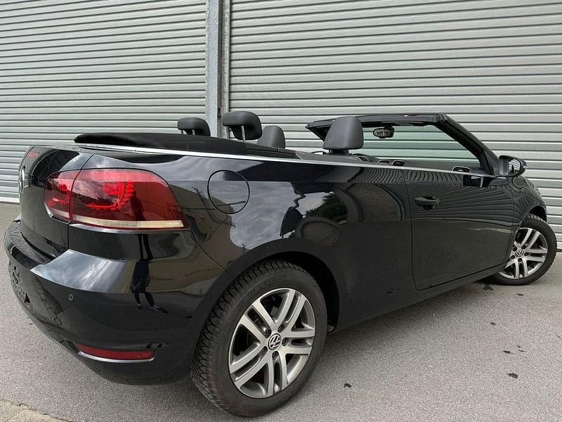 Gebraucht VW Golf Cabriolet Exclusive 160 PS (117 kW) 2012 Schwarz Cabrio