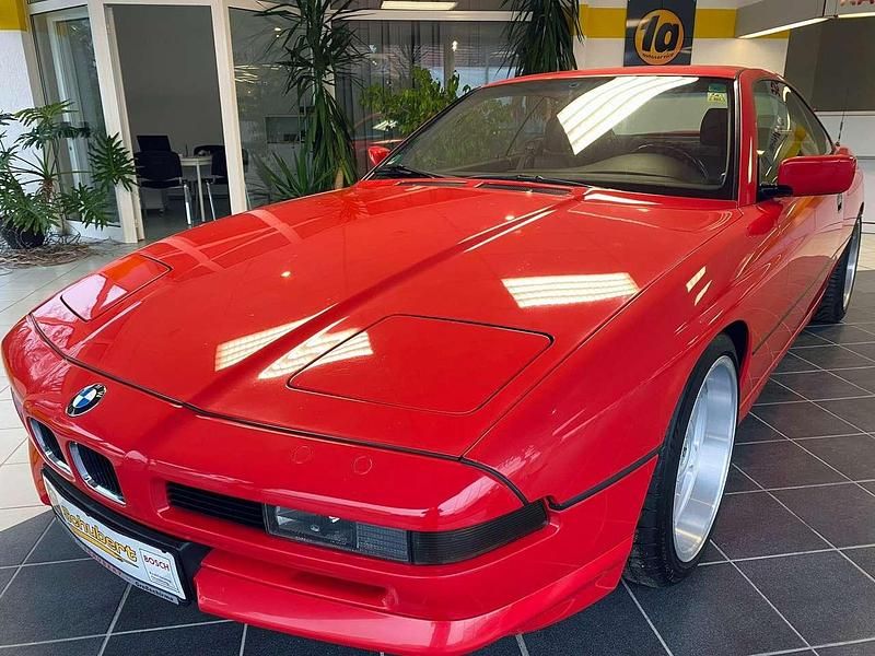Brillant rot Gebraucht 1990 BMW 850 Performance Coupé | 39.999 € - Bild 1/4