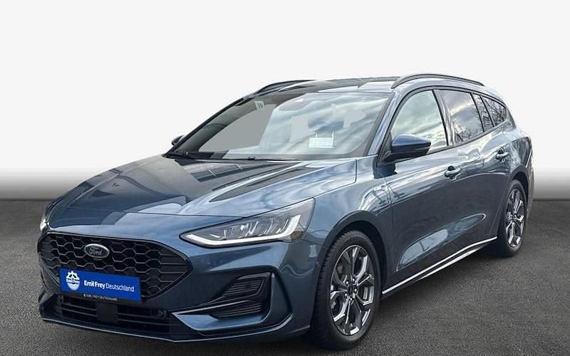 Gebraucht Ford Focus ST-Line X 155 PS (114 kW) 2024 Blue metallic (metallic) Kombi