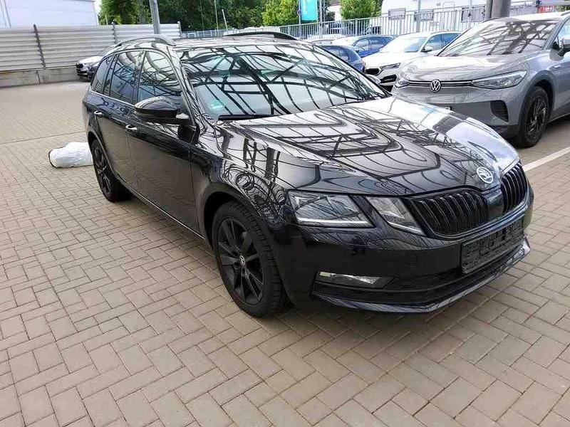 Schwarz Gebraucht 2020 Skoda Octavia Sport Limousine | 13.990 € (Guter Preis) - Bild 1/4