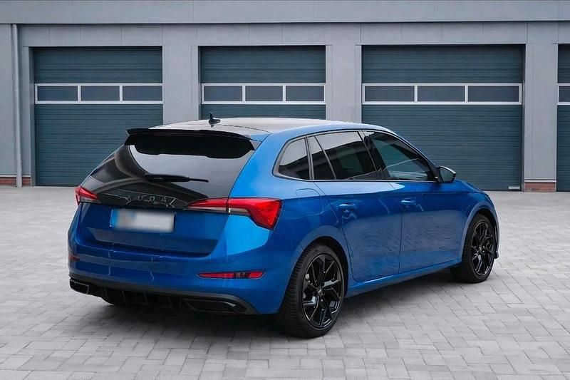 Używany Skoda Scala Ambiente 150 KM (110 kW) 2019 Niebieski Hatchback