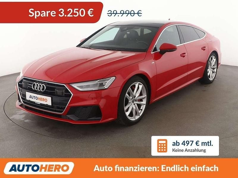 Gebraucht Audi A7 299 PS (219 kW) 2020 Tangorot Limousine