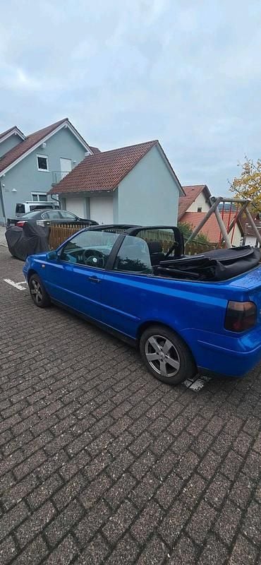 Blau Gebraucht 1999 VW Golf Cabriolet Cabrio | 1.750 € (Guter Preis) - Bild 1/4