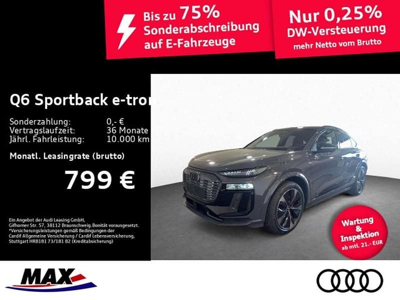 Gletscherweiß metallic Neu 2025 Audi Q6 e-tron SUV | 78.880 € (Superpreis) - Bild 1/3