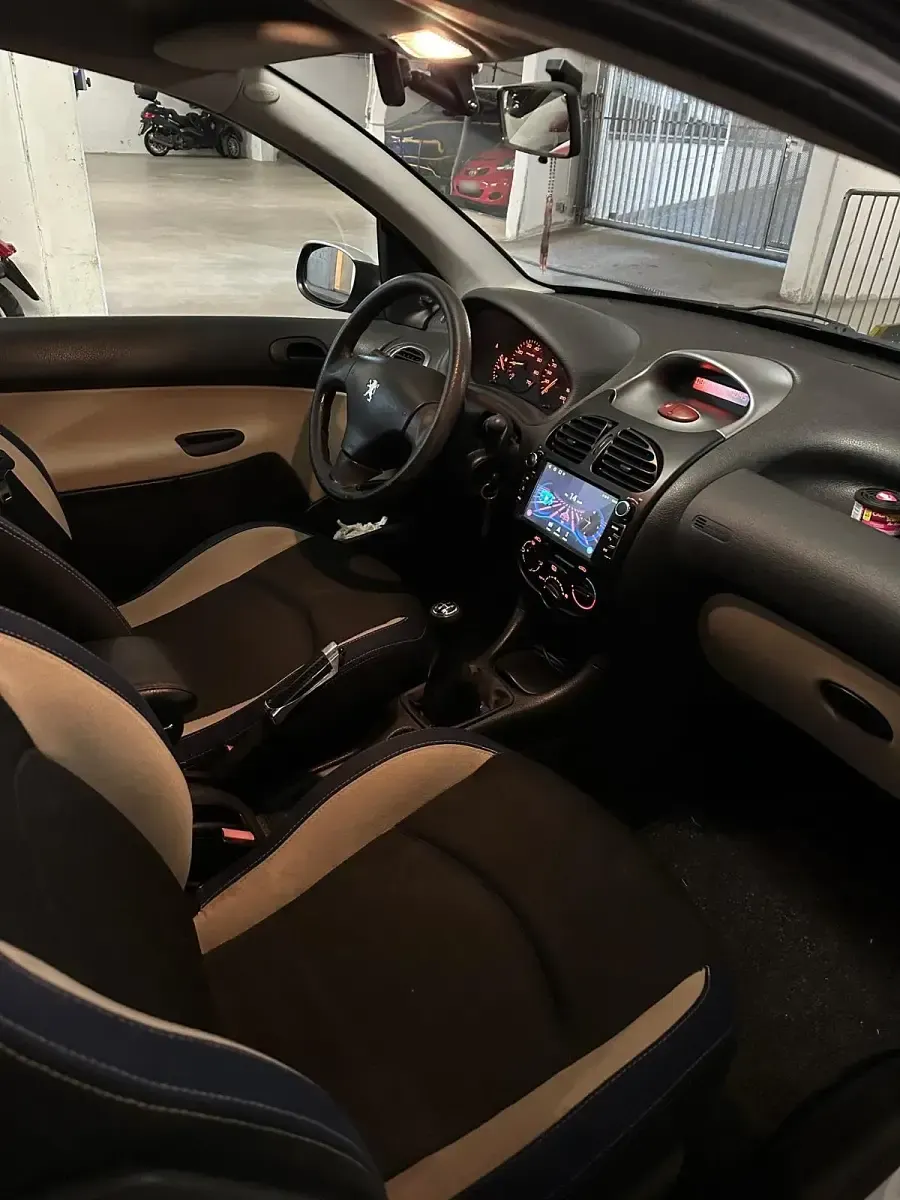 Gebraucht Peugeot 206 65 PS (47 kW) 2005 Grau Kleinwagen