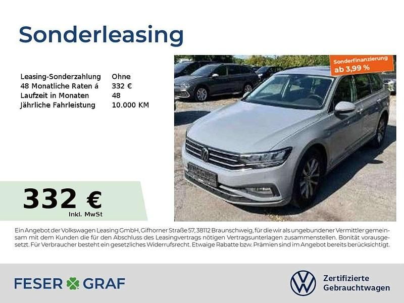 Mondsteingrau Gebraucht 2022 VW Passat Business Kombi | 24.450 € (Fairer Preis) - Bild 1/2