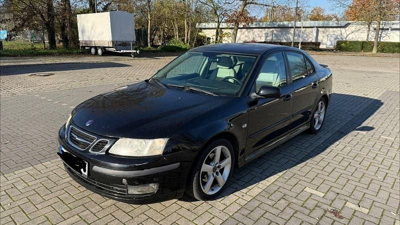 Schwarz Gebraucht 2006 Saab 9-3 Linear Limousine | 1.700 € (Superpreis) - Bild 1/4