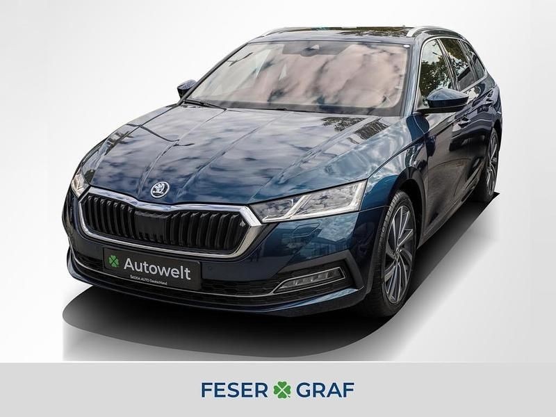 Lavablau metallic Gebraucht 2022 Skoda Octavia Style Kombi | 24.770 € (Etwas zu teuer) - Bild 1/4