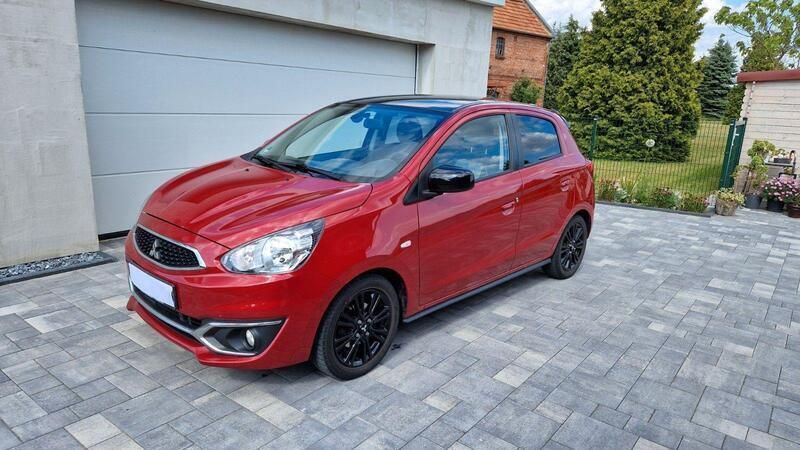 Rot Gebraucht 2019 Mitsubishi Space Star Active Limousine | 8.100 € (Guter Preis) - Bild 1/4