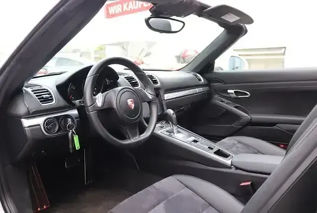 Gebraucht Porsche Boxster 265 PS (194 kW) 2013 Pure white Cabrio