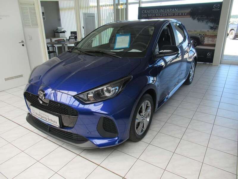 Glass blue Gebraucht 2024 Mazda 2 Center-Line Kleinwagen | 22.490 € (Fairer Preis) - Bild 1/4