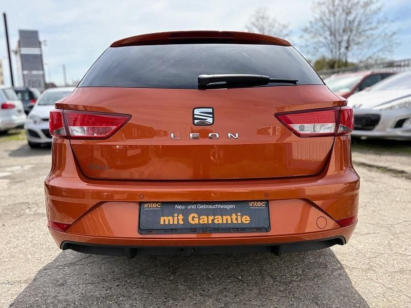 Second-hand Seat Leon ST Style 116 CP (85 kW) 2020 Portocaliu Break