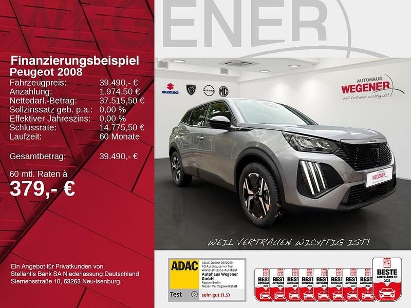 Neu Peugeot e-2008 Business-Line 114 kW (156 PS) 2025 Artense silber met. SUV