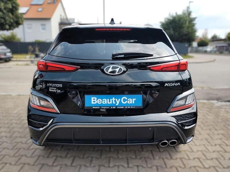 Gebraucht Hyundai Kona N Line 120 PS (88 kW) 2021 Schwarz SUV