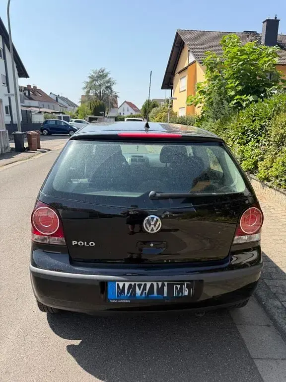 Gebraucht VW Polo Trendline 60 PS (44 kW) 2008 Schwarz Kleinwagen
