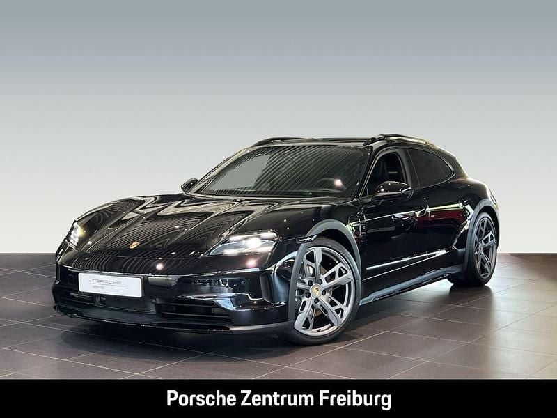 Tiefschwarzmetallic Gebraucht 2024 Porsche Taycan Cross Turismo Limousine | 99.830 € (Fairer Preis) - Bild 1/4
