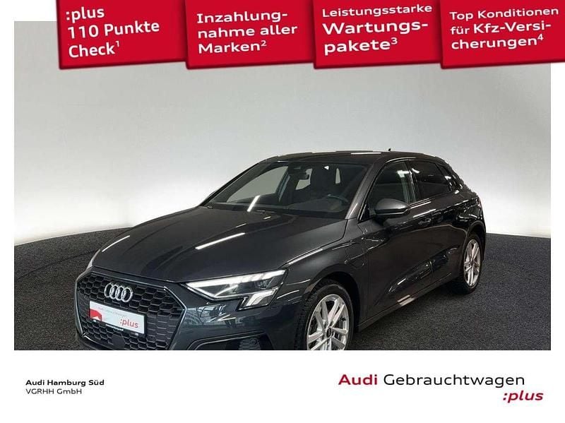 H1 manhattangrau metallic Gebraucht 2022 Audi A3 e-tron Advanced Kleinwagen | 26.740 € (Fairer Preis) - Bild 1/3