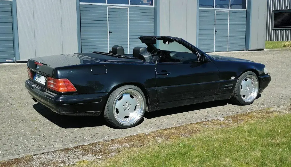 Gebraucht Mercedes SL280 200 PS (147 kW) 1999 Schwarz Cabrio