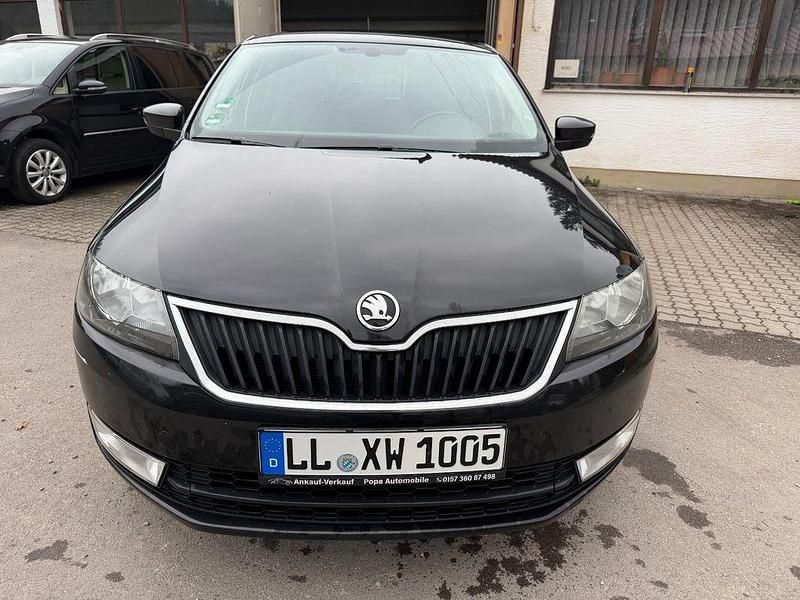 Gebraucht Skoda Rapid Ambition 90 PS (66 kW) 2016 Schwarz Kleinwagen