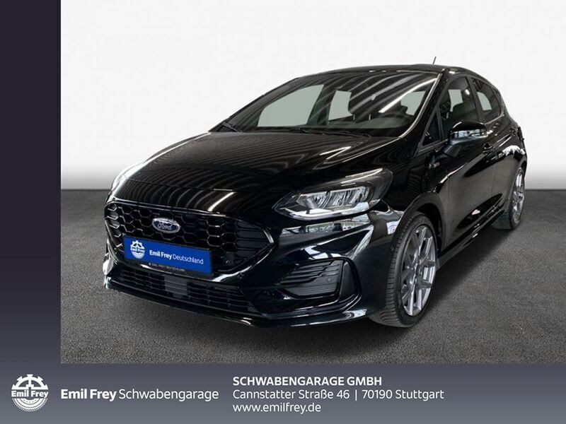 Agate black metallic Gebraucht 2023 Ford Fiesta ST-Line Kleinwagen | 17.990 € (Fairer Preis) - Bild 1/4