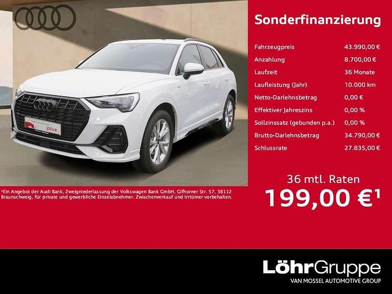 Gebraucht Audi Q3 S-Line 150 PS (110 kW) 2025 Gletscherweiß metallic SUV