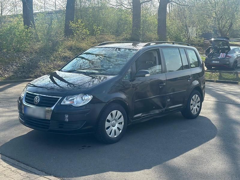 Gebraucht VW Touran 140 PS (102 kW) 2007 Schwarz Van / Kleinbus