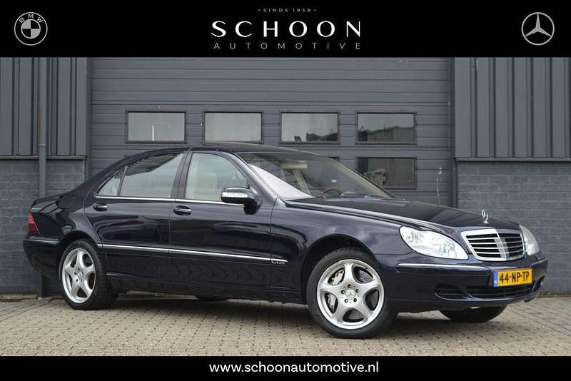 Blau Gebraucht 2004 Mercedes S600 Limousine | 9.950 € (Guter Preis) - Bild 1/4